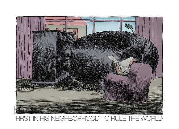 First In His Neighborhood to Rule the World