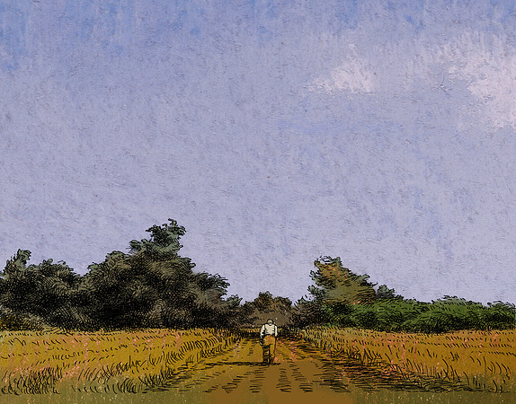 Country Road, Moffett, Oklahoma