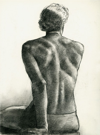Life Drawing Model, Brigham Young University, Provo, Utah