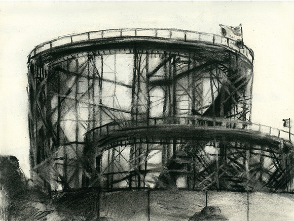 Roller Coaster on a Chilly Day, Helsinki