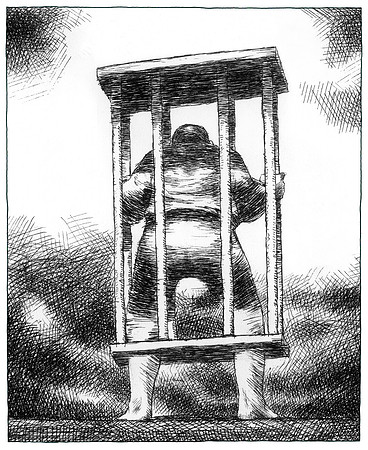 Caged Man Walking