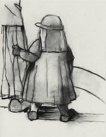Girl at a Crosswalk, Sydney, Australia