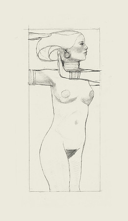 Sketch for Ribald Classic, Playboy