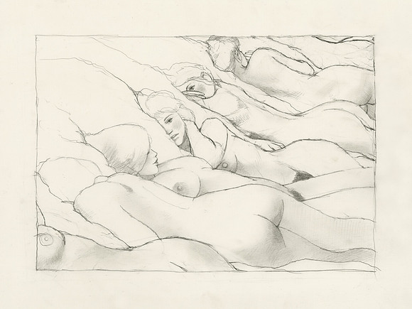 Sea of Women, Sketch for Ribald Classic, Playboy