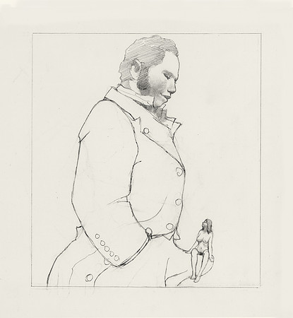 Little Town Flirt, Sketch for Ribald Classic, Playboy