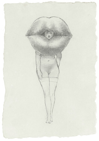 Sketch for Ribald Classic, Playboy