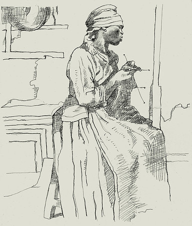 Tituba: Sketch for It Happened in Salem