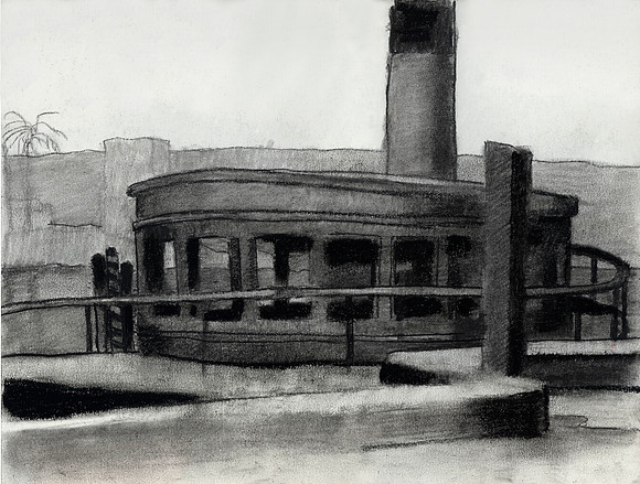 Boat on the River, Melbourne, Australia