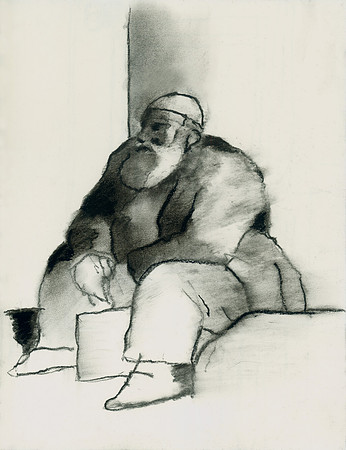 Man on a Street Corner, Istanbul