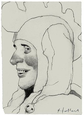 Sketch of the Fool in King Lear for Such Stuff as Dreams