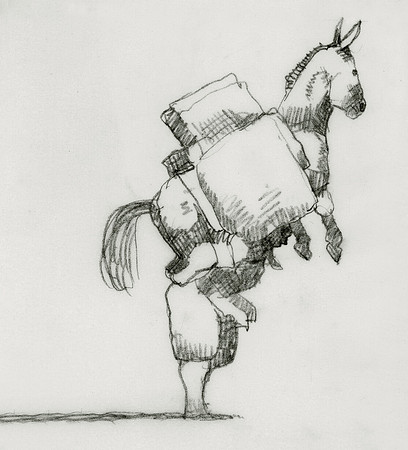 Sketch for Poster, Odeon Theater